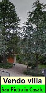 VENDESI VILLA UNIFAMILIARE A SAN PIETRO IN CASALE (BO) con ampio giardino e alberi di altofusto, 2 garage 2balconi e ampia cantina 175mq - 440000Euro zona residenziale immersa nel verde -